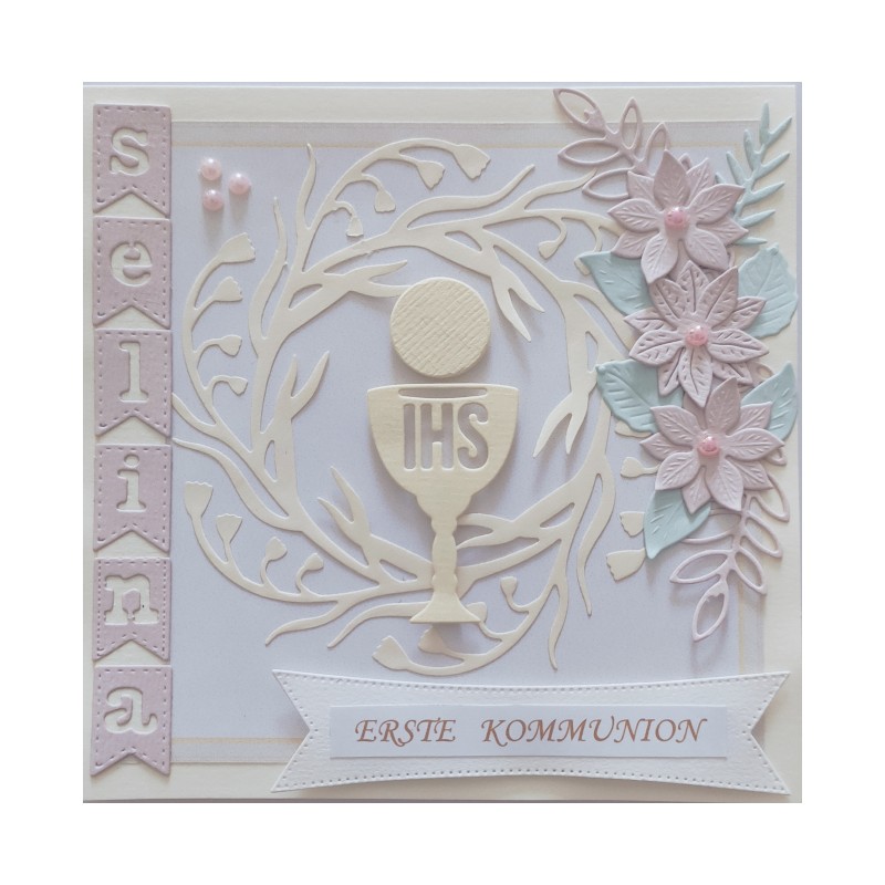 Karte zur Erstkommunion 1