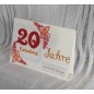 Firmeneinladung zum 20-jährigen Jubiläum