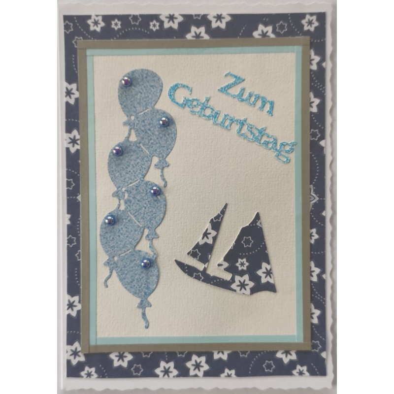 Luftballons für Geburtstagskarten