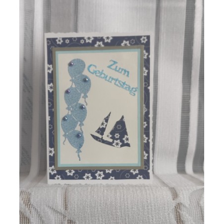 Luftballons für Geburtstagskarten