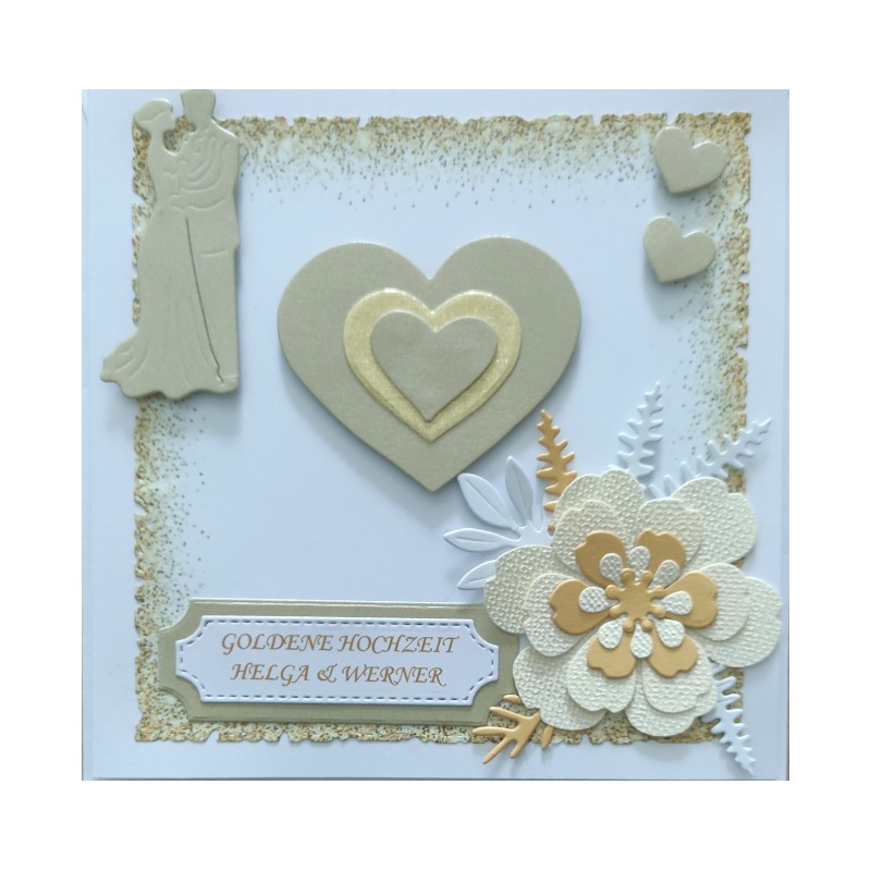 Golden Wedding 50th Anniversary Helga & Werner, Flower