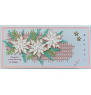 Geburtstag, Verena 3 Blumen