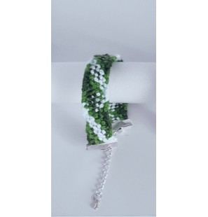 Gehäkeltes Baumwollarmband 1