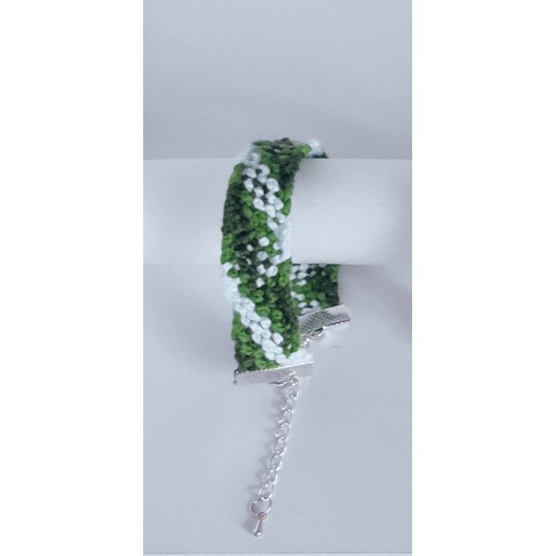 Gehäkeltes Baumwollarmband 1